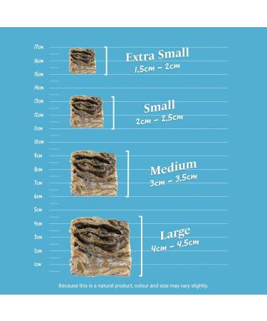 SKIPPER'S Dried Fish For Dogs - Whitefish Skin Jerky Cubes Dog Treats 100% Natural Healthy Grain Free & Low Fat - BULK VALUE (Cube Size Small 1kg Pack) 1 kg (Pack of 1) Small - Buy Online on GoSupps.com