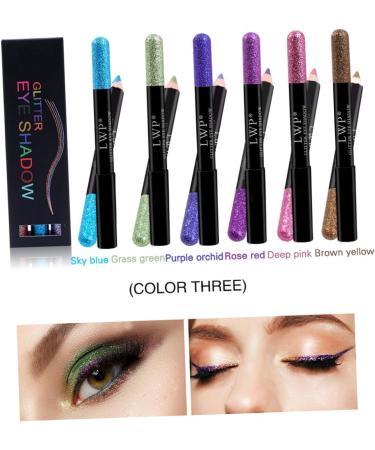 TOVINANNA 3pcs Makeup Pen Women Cosmetic Pen Eyeshadow Pen Sequins Miss Does Not Fade - Buy Online on GoSupps.com