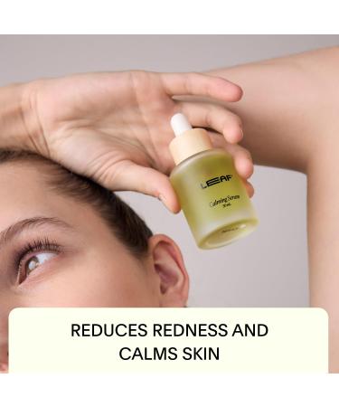 Leaf Shave Calming Serum Refill | All-Natural Facial Oil for Redness Relief & Skin Hydration - 1 fl oz - Buy Online on GoSupps.com