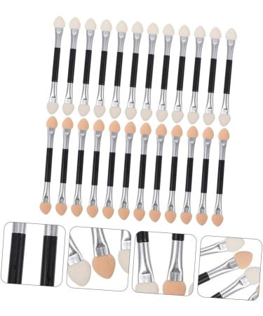 NOLITOY 120 Pcs Latex Eye Shadow Stick Eyeshadow Stick Eyebrow Brush Applicator Double Ended Eyeshadow Brush - Buy Online on GoSupps.com