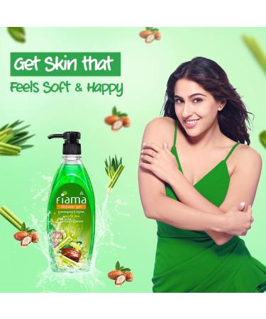Fiama Shower Gel Lemongrass & Jojoba 550ml - Refreshing & Moisturizing Body Wash for All Skin Types | Buy Online Internationally - Buy Online on GoSupps.com