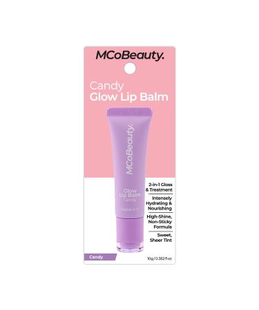 MCoBeauty Glow Lip Balm - Candy | Vegan & Cruelty-Free Nourishing Tint for Luscious Lips - Buy Online on GoSupps.com