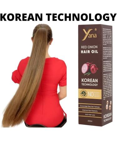 Onion Hair Oil For Thicker And Stronger Hair Made Many Other Naturals Oils And Herbs Free And Chemical Free. By Korean Technology - Buy Online on GoSupps.com