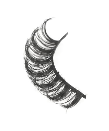 Buy 3D Faux Mink Russian Strip Lashes | Natural Look Wispy & Fluffy Volume | International Shipping Available - Buy Online on GoSupps.com