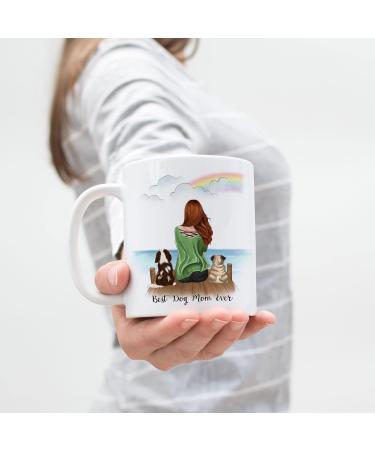 Personalized Dog Mom Mug | Unique Dog Owner Gift for Dog Lovers | Kiddle-Design - Buy Online on GoSupps.com