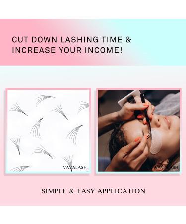 VAVALASH 600 Fans Premade Eyelash Extensions 10D 0.07 8-15mm - Mixed Length Volume Lash Fans - Thin Base, 6D-24D Options Available - Buy Online on GoSupps.com