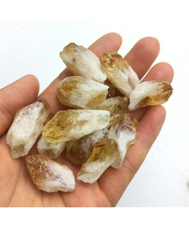 50g Natural Brazilian Citrine Yellow Quartz Crystal Coarse Point Bulk Minerals Stones ningxiao (Color : 300g Size : About20-30mm) About20-30mm 300g - Buy Online on GoSupps.com