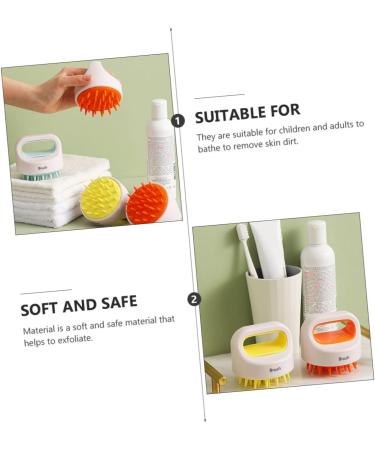 Magiclulu Silicone Shampoo Massage Brush - Scalp Cleaning & Head Massage Tool for Kids & Adults - Buy Online on GoSupps.com