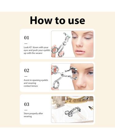 Cypeason Contact Lens Insert Remover Tool | Easy Linsen-Handler for Travel & Home Use | Effortless Eye Contact Lens Removal - Buy Online on GoSupps.com