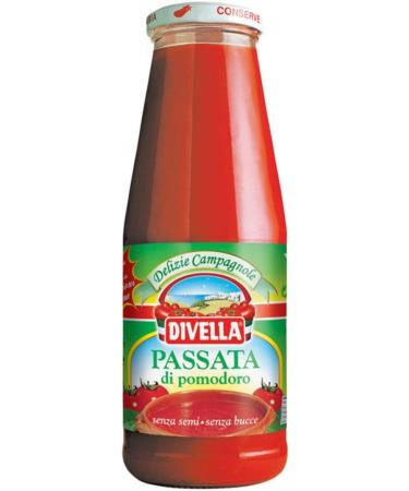  Divella DIVELLA Full-Bodied Tomato Passata 100% Italian - 6 x 700g Bottles 4200g  - Buy Online on GoSupps.com