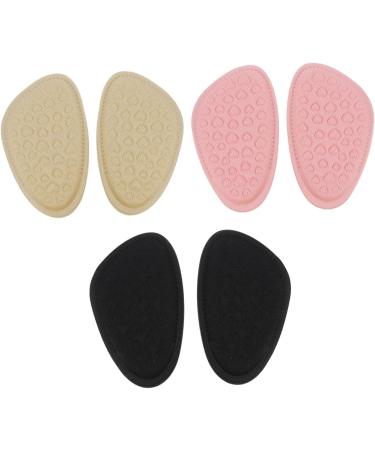 FRCOLOR Non-Slip High Heel Insole Pads - 12 Pairs Breathable Forefoot Mats for Comfort & Skid Resistance - Buy Online on GoSupps.com