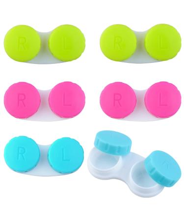 OMBRISA contact lens case 6 pieces colorful travel bag - Buy Online on GoSupps.com