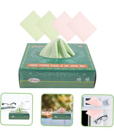 100Pcs Premium Lens Cleaning Cloths - Perfect for Glasses Cameras & TVs | Microfiber Wipes for Smudge-Free Cleaning - Buy Online on GoSupps.com