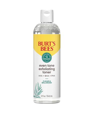 Burts Bees Clear & Balanced Even Tone Liquid Exfoliant 8 Fz Unscented 8 Fl Oz (Pack of 1)