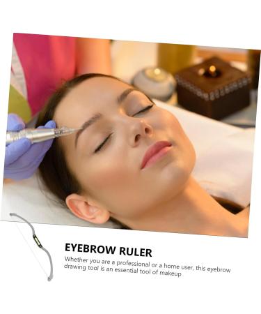 POPETPOP 3pcs Bow Eyebrow Ruler Make up Kit Eyebrow Measuring Ruler Eyebrow Shaping Kit Draw a Line Set - Buy Online on GoSupps.com