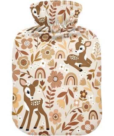 Naanle 2L Transparent Heat Bottle | Large Hot Water Bottle for Warm & Cold Therapy | Pain Relief for Hand & Foot | Ideal for Bed Use - Buy Online on GoSupps.com