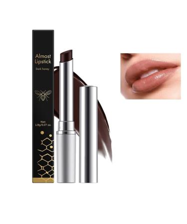 SONGVISON Honey Black Lip Balm Long Lasting Moisturizing with Vitamin E Instant Shine for Dry Lips