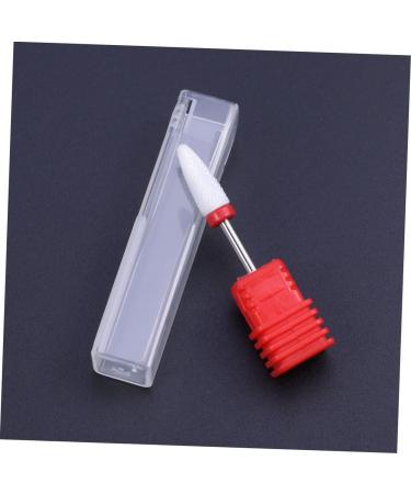 FRCOLOR Nails Drill Bits Electrical Tools Electric Tool Power Tools Nail Tools Manicure Tools Nail Accessories Manicure Drill Bits Nail Drill Bits Nail Grinding Head Ceramics Set medium Red - Buy Online on GoSupps.com