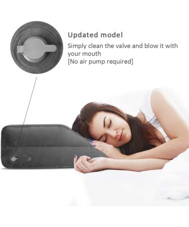 WEY&FLY Inflatable Leg Elevation Pillow - Reduce Swelling & Pain, Improve Circulation - Ideal for Sleeping & Relaxing - Buy Online on GoSupps.com