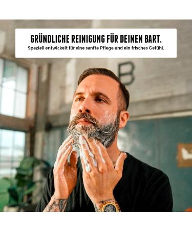 Beard care set for men Brooklyn Soap Company Beard Essentials Bundle with beard oil 50 ml & beard shampoo 200 ml Daily care & cleaning for every beard Gift set Beard oil & beard shampoo bundle - Buy Online on GoSupps.com