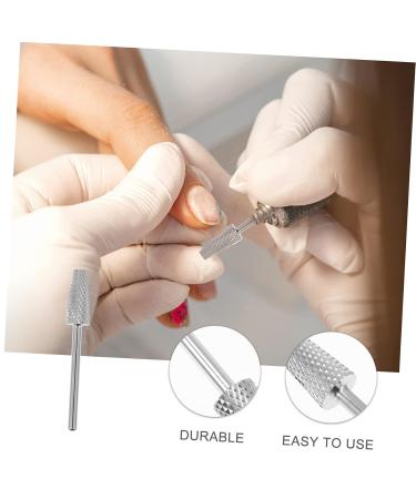 GLEAVI Nail Polisher Nail Glazing Drill Nails Gel Manicure Polishing Tools Nail Polishing Heads Under Nail Cleaner Tool Portable Pedicure Polisher Nail Grinding Head Tungsten Steel 1 - Buy Online on GoSupps.com