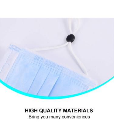 Ultechnovo 500 Elastic Plastic Buckle - Slipproof Mask Accessories & Face Cover Adjusting Cord - Black 1x1cm - Buy Online on GoSupps.com
