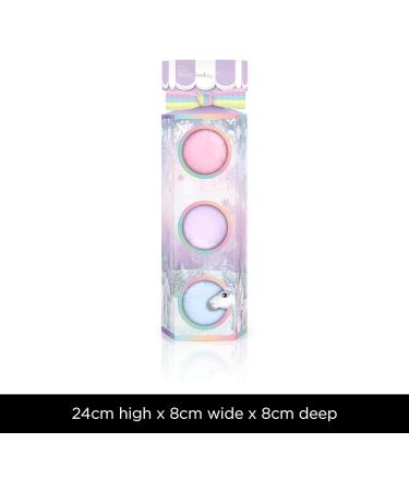 Baylis & Harding Unicorn Rainbow Bath Bomb Fizzer Trio Gift Set - Vegan Friendly, Pack of 1 - Buy Online on GoSupps.com