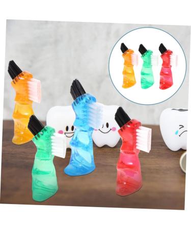 Healifty 6 Pcs Denture Toothbrush Extra Soft Toothbrushes Cleaning Toothbrushes Cleaning Brushes Retainer Brush Denture Brush Toothbrush Denture Brush Dual Head Creative Small Brushes Mini 1 count (Pack of 1) Assorted Colorx2pcs - Buy Online on GoSupps.com