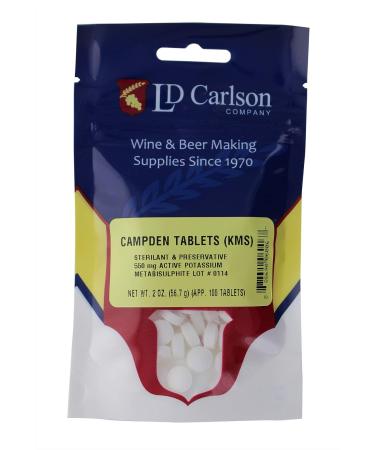 Campden Tablets (potassium metabisulfite) - 100 Tablets