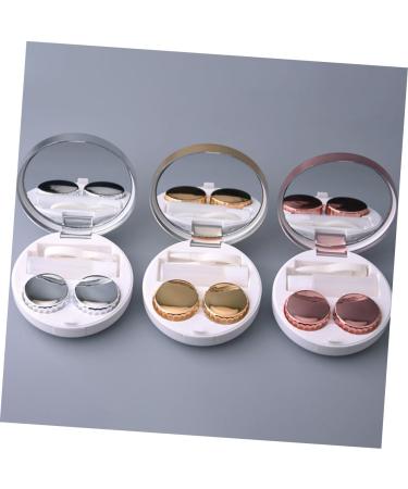 LALAFINA 8 STK Contact Lens Container | Organizer Box with Tweezers & Glasses Case | Perfect for Travel & Home Use - Buy Online on GoSupps.com