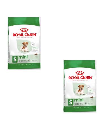 Royal Canin Mini Ageing 12+ | Double Pack | 2 x 800 g | Complete Food for Small Dogs up to 10 kg | From 12 Years Old | May Support Kidney Health