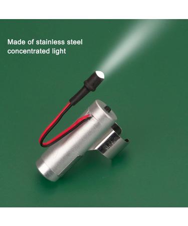 USB Rechargeable Stainless Steel Ear Wax Removal Tool with LED Thumb Lamp - Buy Online on GoSupps.com