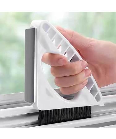 Window Cleaner Tool - Window Track Cleaner Multifunctional Window Sill Cleaner Tool and Cleaning Brush Set with Simple White Look Tosier - Buy Online on GoSupps.com