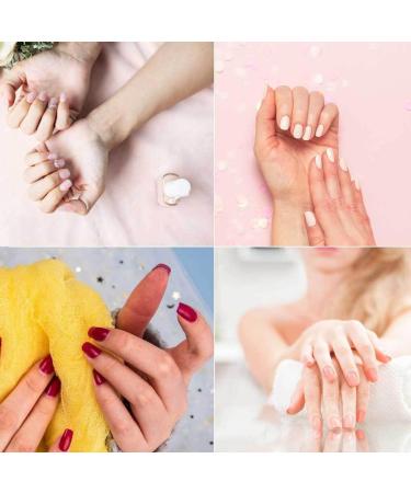 Dajidafu Press-on Fingernails Fashionable Scratch Resistant False Nail Set Full Cover Wearable Adjustable Manicure Stickers Red - Buy Online on GoSupps.com