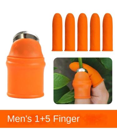 Innovative Thumb Knife Vegetable Picker - 2-Piece Set for Easy Harvesting Peeling and Pinching Beans & Peppers - Ideal Kitchen Tool for Gardeners - Buy Online on GoSupps.com