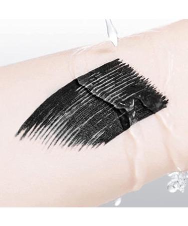  LaoSShu Hair-free metal mascara extra-fine washable hair-free metal mascara extreme length lashes waterproof and long-lasting (Color: Black+Brown) - Buy Online on GoSupps.com