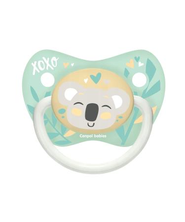 Buy Anatomical Silicone Pacifier - Exotic Animals by Canpol Babies (0-6 Months) | International Shipping Available - Buy Online on GoSupps.com