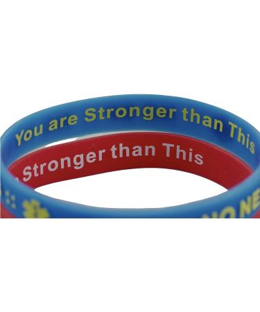 MandMcares Large Size Silicone Bracelets - Dialysis & Lymphedema Arm Alert Wristbands - Buy Online on GoSupps.com