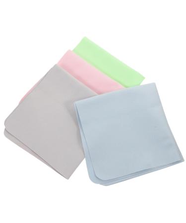 FOMIYES 4pcs Wipe Cloth Lens Cleaning Wipes Cloth for Cleaning Lens Wipes for Eyeglasses Eyeglass Cloth Eye Glasses Cleaning Cloths Eyeglass Cleaning Cloth Eyeglass Large Cleaning Cloth As Shown 30.00X30.00X0.10CM