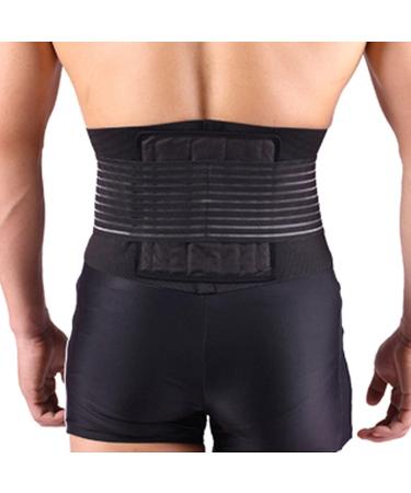 Surecool Lumbar Support Belt | Adjustable Orthopedic Abdominal Support for Men & Women (L) - Enhance Posture & Relieve Back Pain - Buy Online on GoSupps.com