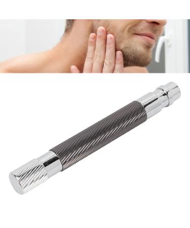 Premium Manual Razor Handle for Men - Easy Blade Change Shaving Gift (Black) | International Shipping Available - Buy Online on GoSupps.com
