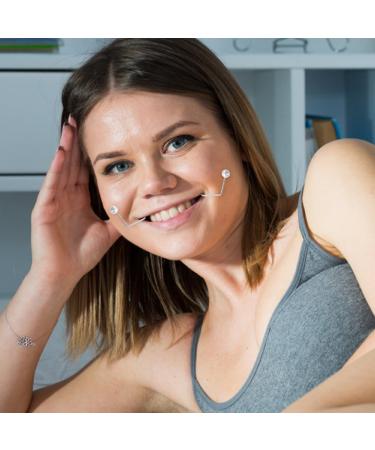 NUOBESTY Appareil pour Creuser les Joues Visage 4 Pi ces en Acier Inoxydable et Boule Blanche Entra neur de Fossettes Facial Portable pour Exercice Musculaire Usage Maison et Voyage - Buy Online on GoSupps.com