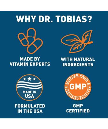 Dr. Tobias Lung Health Support Supplement - 60 Capsules, Vitamin C for Bronchial & Respiratory System Detox - 1 Daily, 60 Count - Buy Online on GoSupps.com