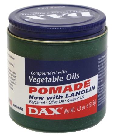 DAX Pomade Compounded With Vegetable Oils  7.5 Ounce