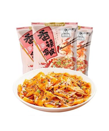 Red oil noodles Sesame paste noodles 110g/bag Alley noodles Dormitory fast food noodles with cold noodles Net red instant noodles with instant noodles (Spicy cold skin 10 bag)