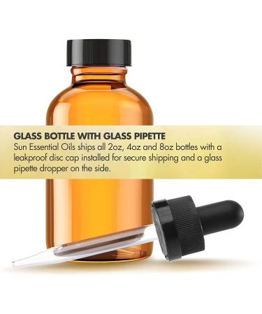 Sun Essential Oils 4oz - Pure Lemongrass Essential Oil for Diffuser & Cleaning | Aromatherapy Oil - 100% Natural & Fresh - Buy Online on GoSupps.com