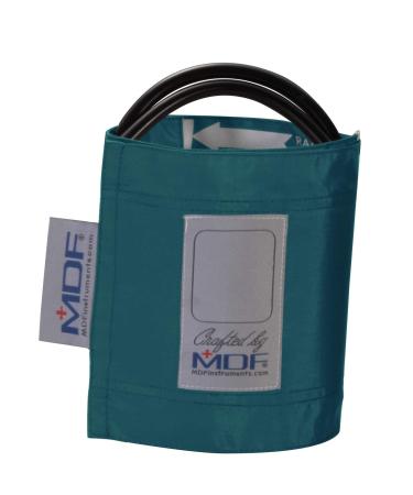 MDF Latex-free blood pressure cuff - adult - dual tube (MDF2100450) (Dark Turquoise)