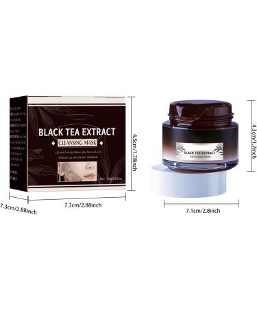 Masque au Th Noir Masque Facial au th Noir Masque Peel Off pour Le Traitement Facial Anti- ge Anti-rides Pores Nettoyants en Profondeur Resserre Les Pores et Nourrit La Peau - Buy Online on GoSupps.com