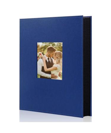Artmag Photo Album 4x6 300 Photos, Large Capacity for Wedding Family Leather Cover Picture Albums Holds 300 Horizontal 4x6 Photos (300 Pockets, Blue) 300 Pockets Blue