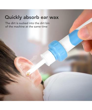 Keenso Electric Earwax Removal Tool Soft Ear Wax Sucker Easy to Use for Adults Children Portable ABS Material - Buy Online on GoSupps.com